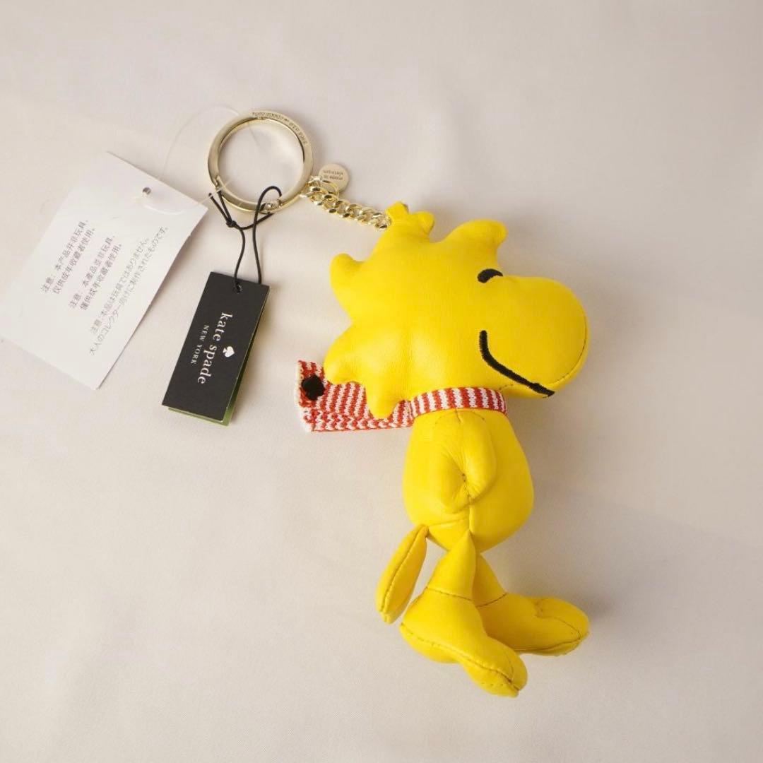 【完売品】ケイトスペード　スヌーピー　3D ウッドストック　キーフォブ　チャーム
