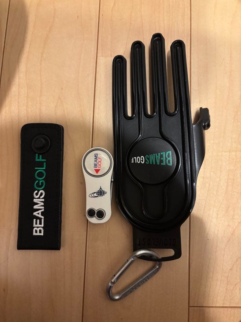 BEAMS GOLF キャディバッグ ブラック ヘッドカバー付き