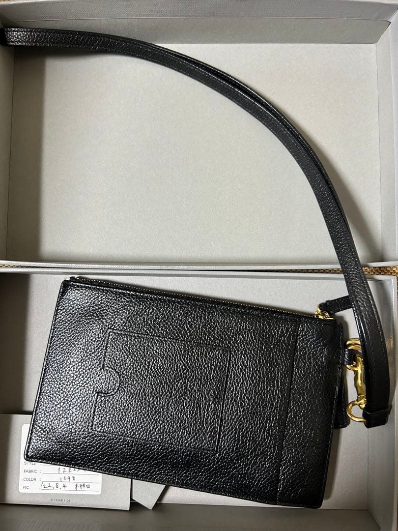 BALENCIAGA ネックウォレット　ブラック ケース