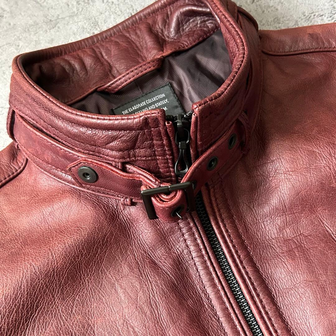 やぎ革 Lsize NICOLE CLUB FOR MEN レザージャケット