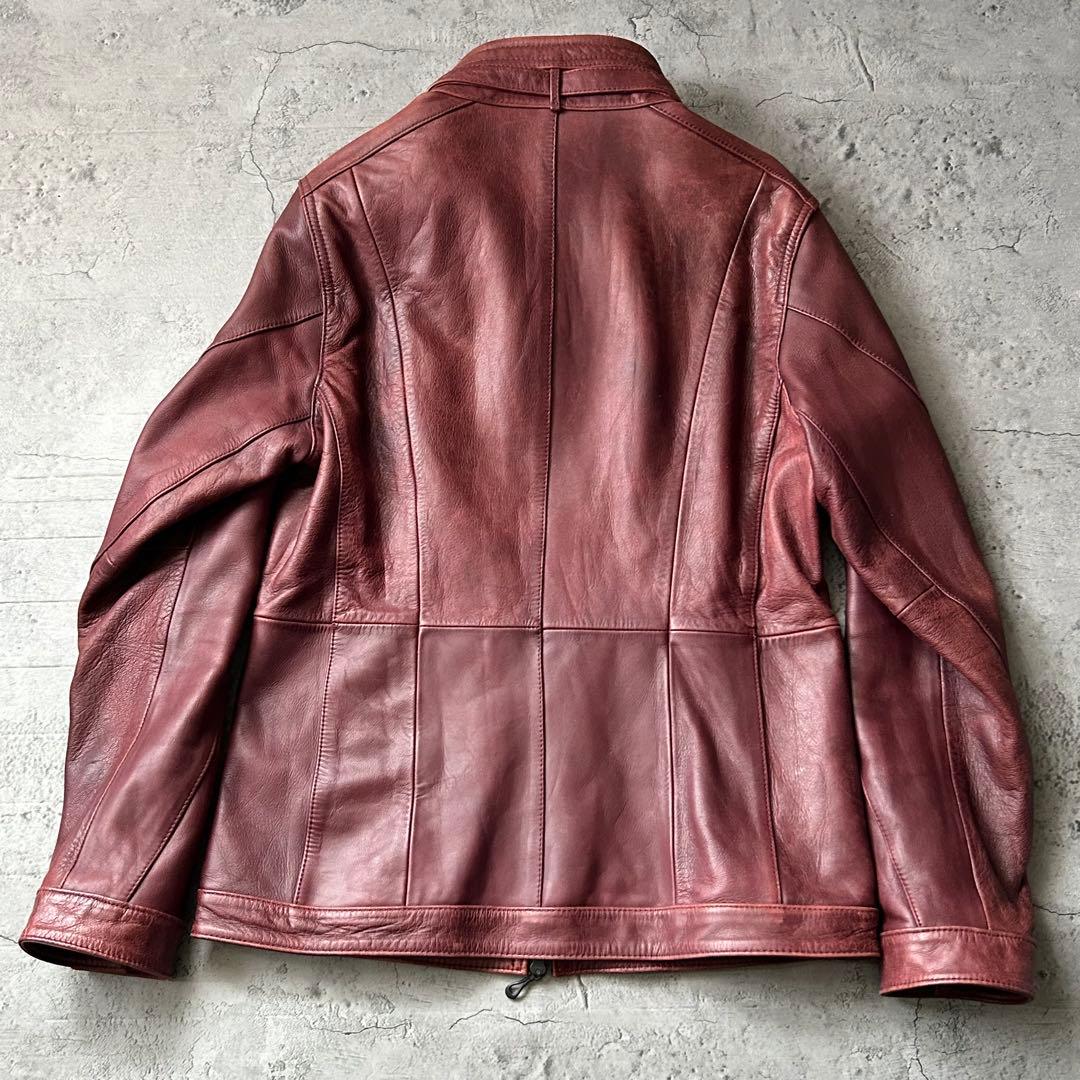 やぎ革 Lsize NICOLE CLUB FOR MEN レザージャケット