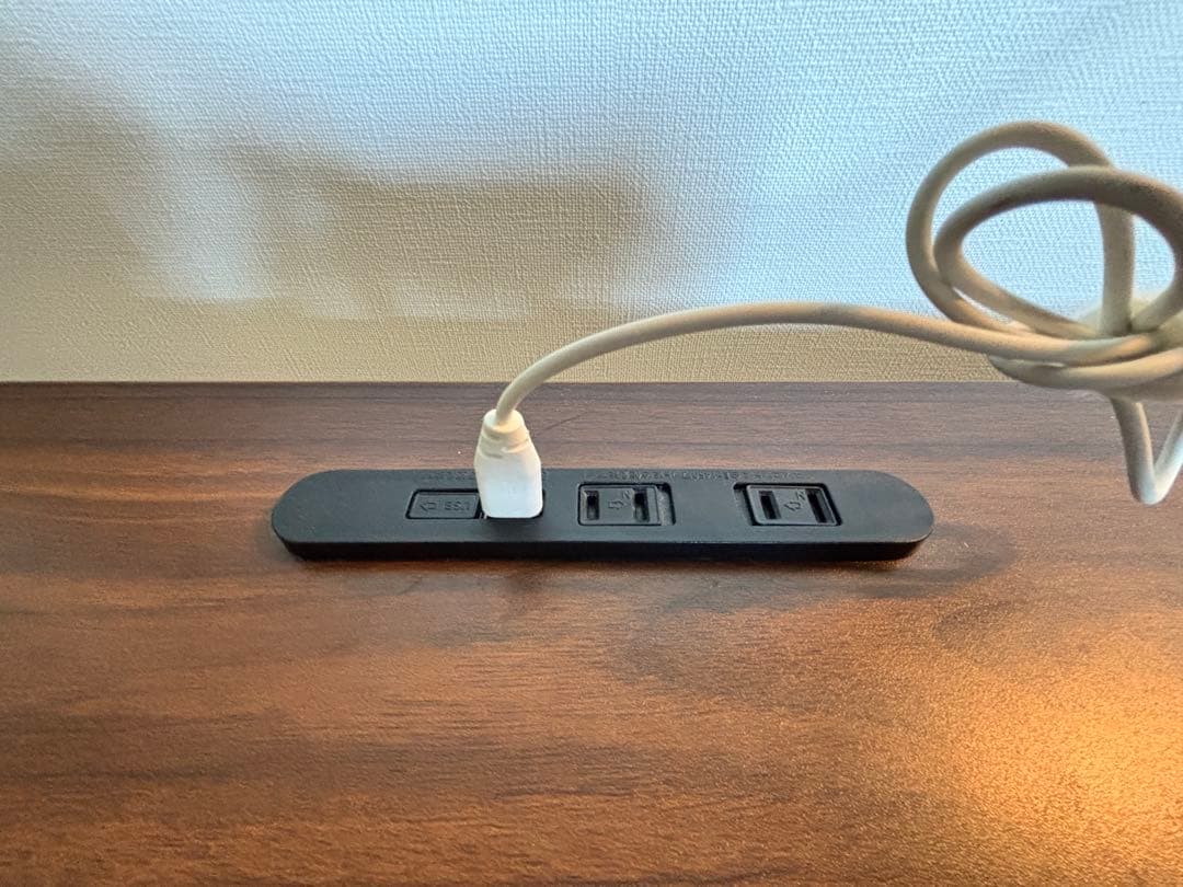 ロフトベッド デスク付き ベッドフレーム シングルベッド　LEDライト付き