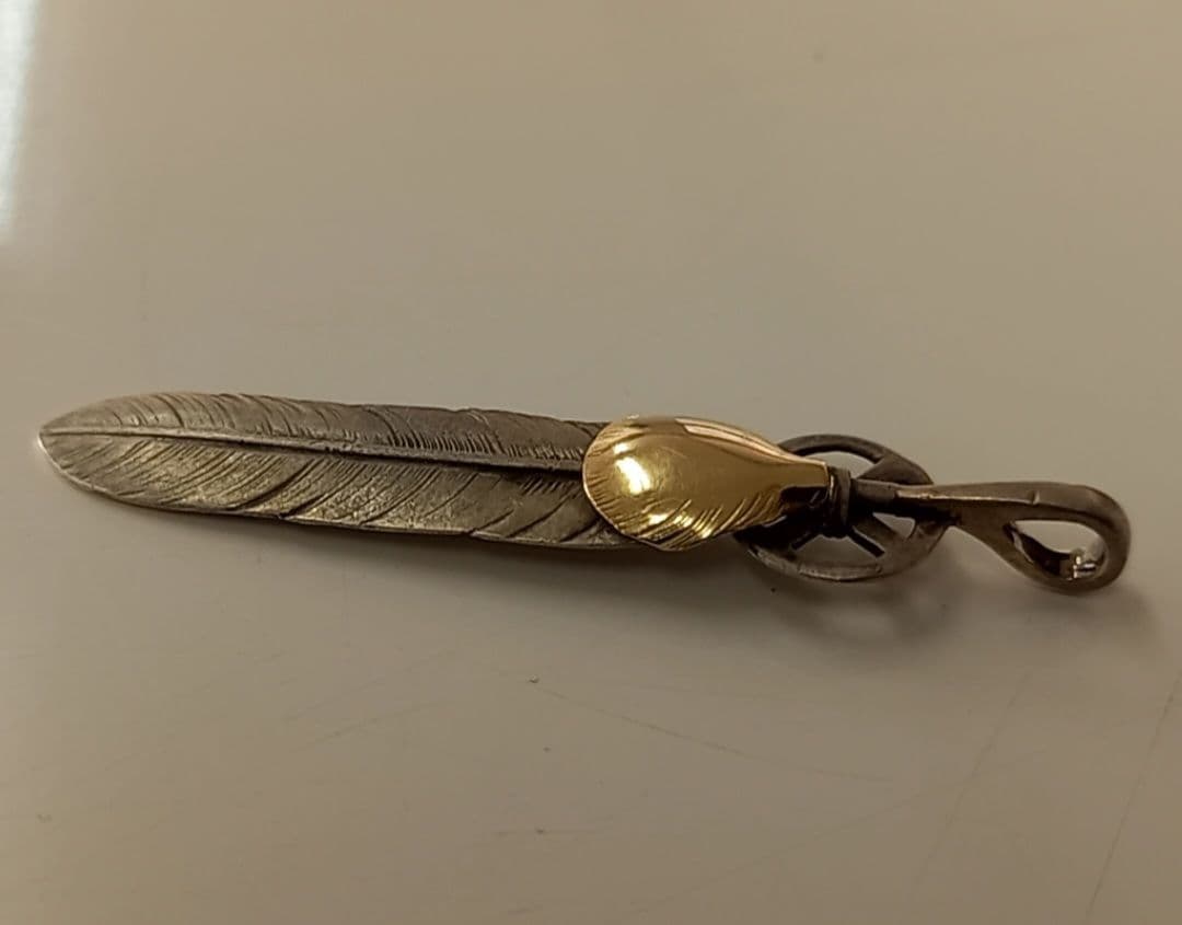 ゴローズ　ハートホイール フェザー大 L 　キムタク