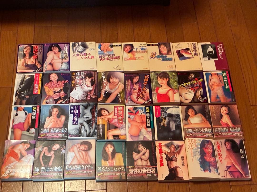 年末お値引き 早い者勝ち‼️ 出版社も著者もいろいろ官能小説 100冊 まとめ売り