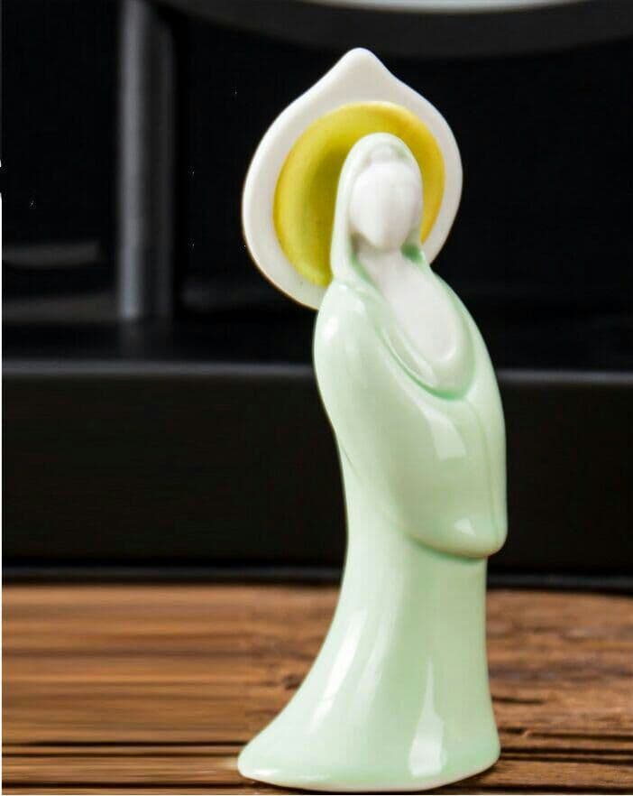 無相観音の禅の意味の陶磁器の仏像の装飾品