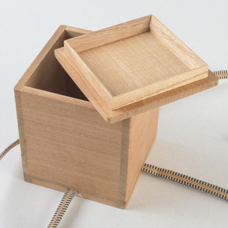 茶道具　山中塗　福田芳朗作　縞黒檀南天杢象嵌　壷々　大高棗　共布共箱　V9263