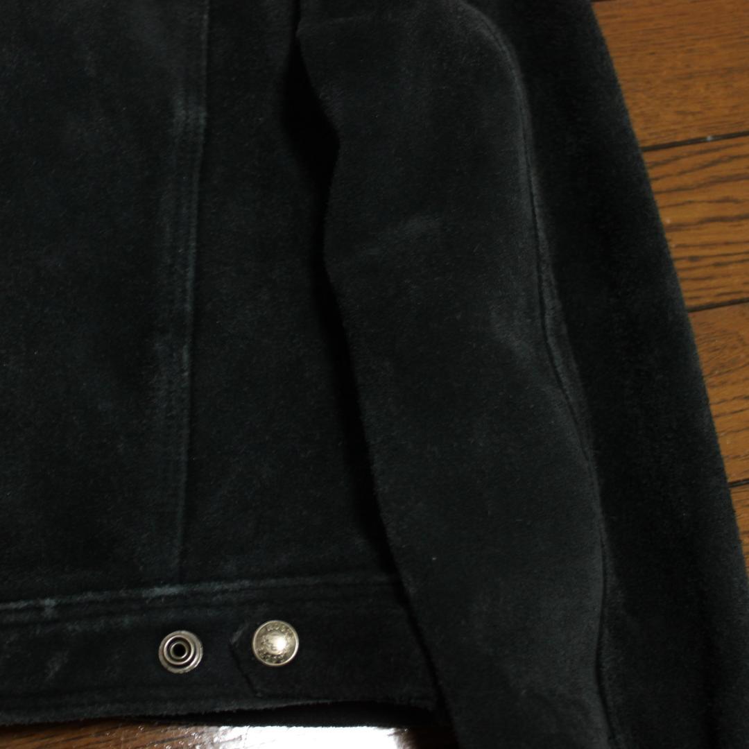 定助　ROOTS スウェード レザー ジャケット カナダ製 ヴィンテージ