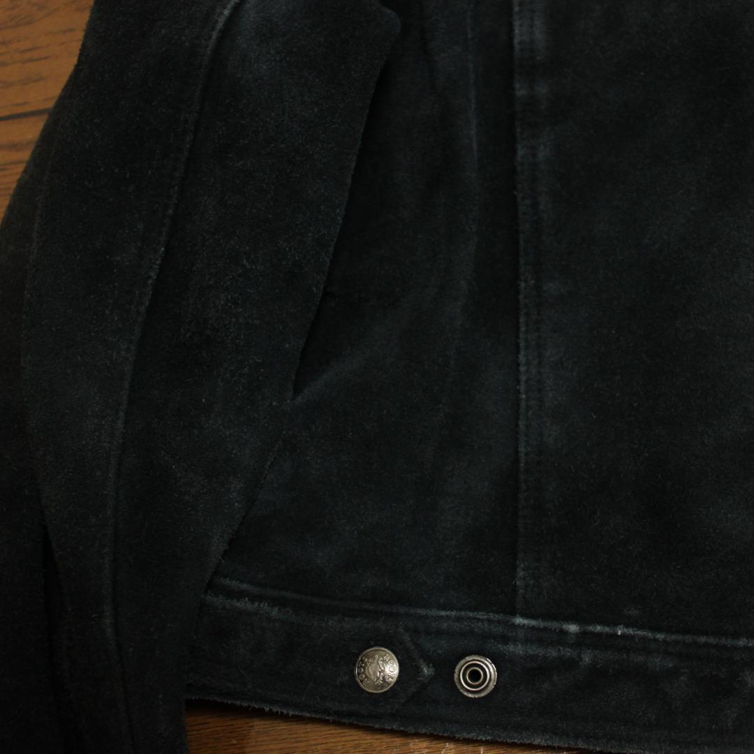 定助　ROOTS スウェード レザー ジャケット カナダ製 ヴィンテージ