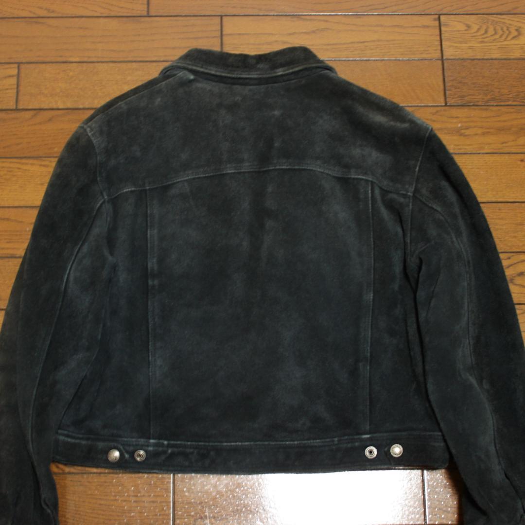 定助　ROOTS スウェード レザー ジャケット カナダ製 ヴィンテージ