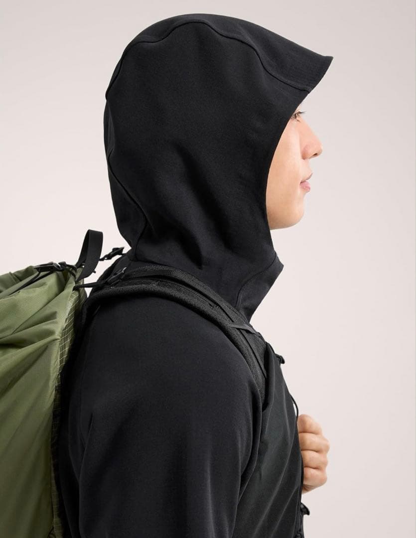 アークテリクス リセルフーディ メンズ サイズXS ブラック