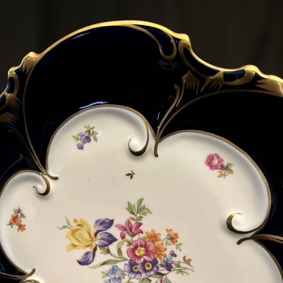 [希少]アンティーク　ヘンネベルク　皿 キャビネットプレート　ドイツ