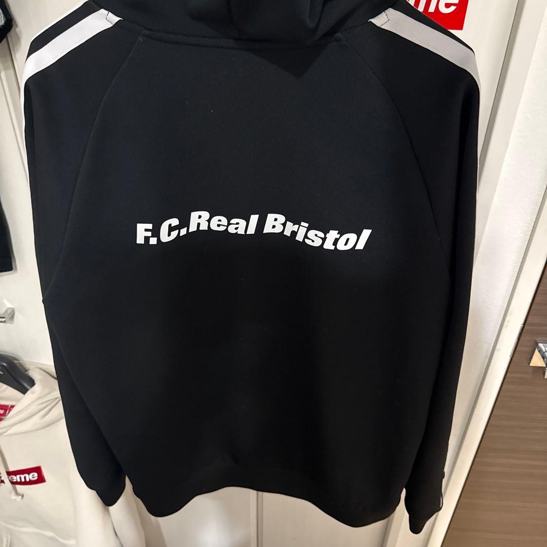 SOPPL ブラック パーカー サイドストライプ