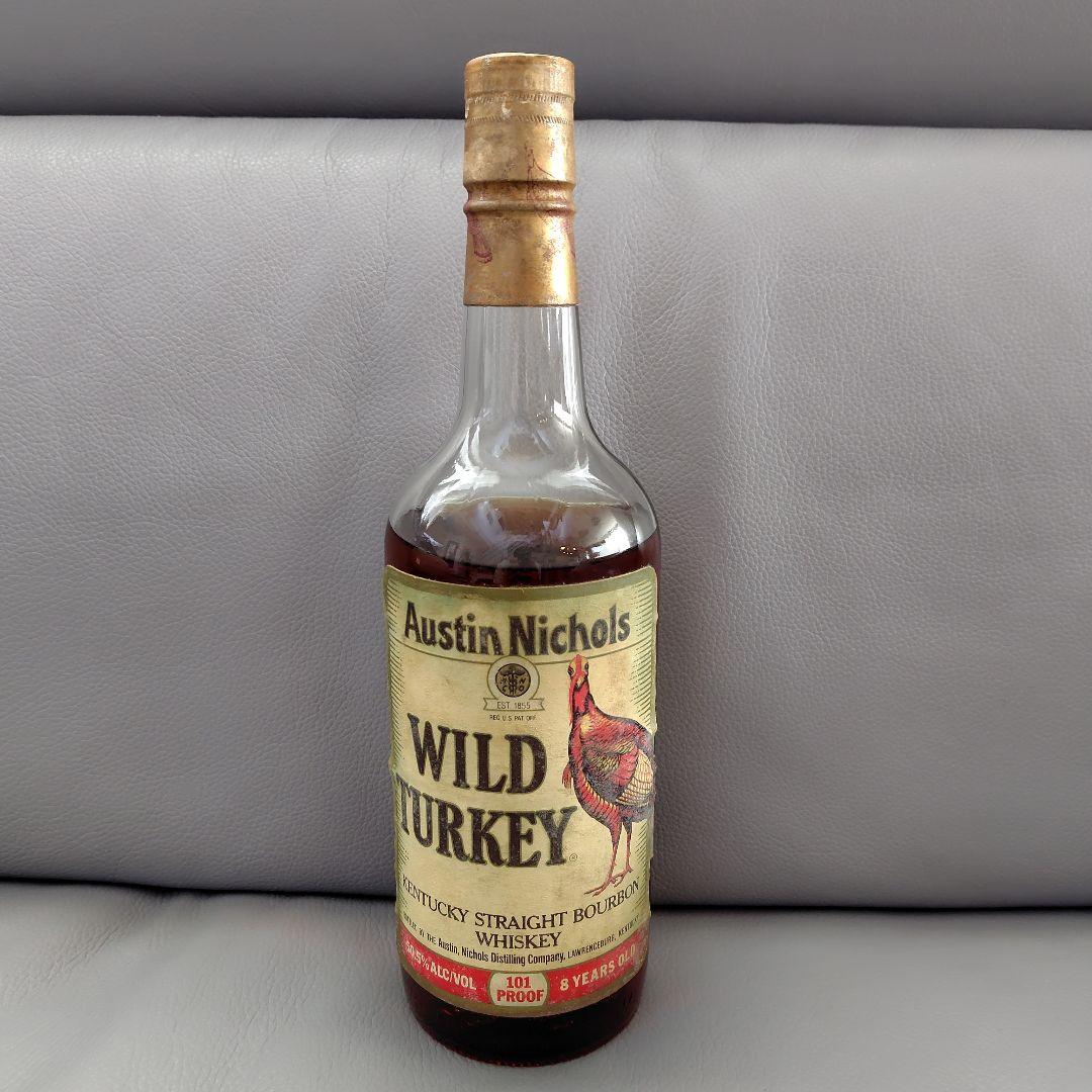 【。。】ワイルドターキー8年 旧 750ml