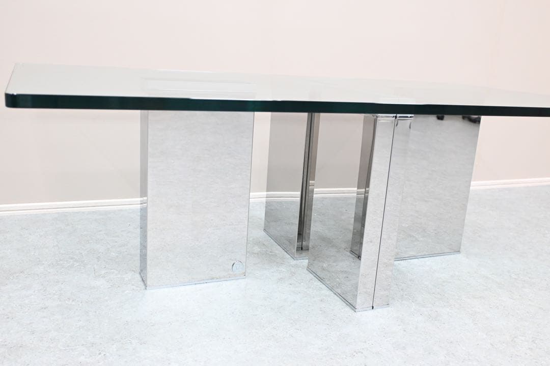 VARO,S.A. VALENTI バロッサバレンティ ガラス センターテーブル