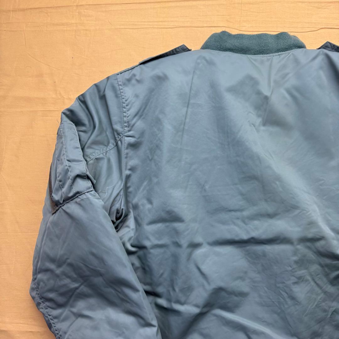 MA-1 MA1 フライトジャケット　グリーン　ワッペン　Tomcat