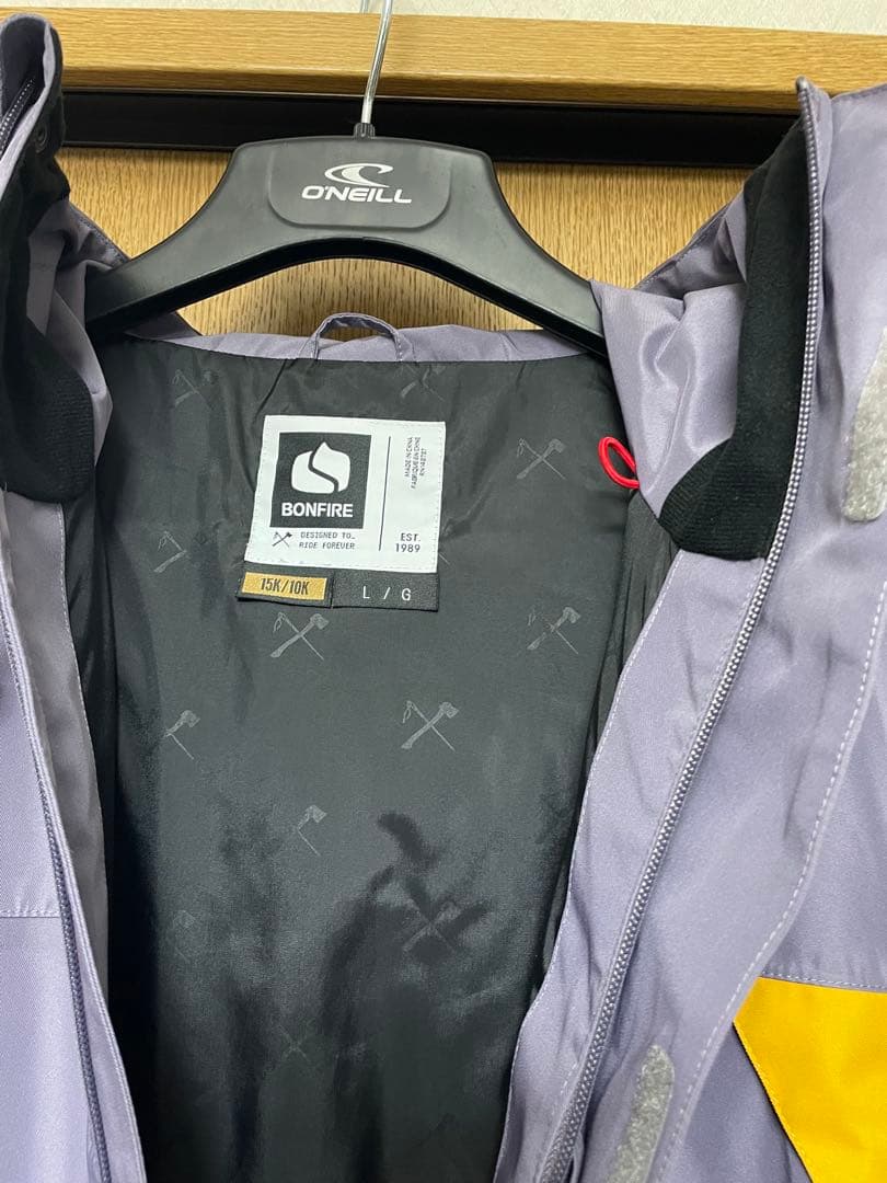 ボンファイヤー　スノーボードウェア　上下セット　サイズL