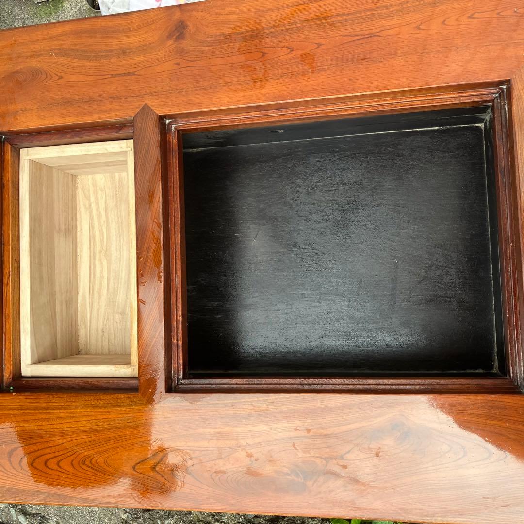 ★最終処分値下げ★欅？　囲炉裏テーブル　昭和レトロ 火鉢 古民家家具