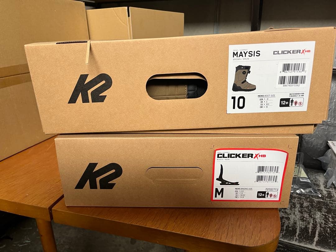 まま専用　K2 クリッカー　CLICKER MAYSIS ステップイン 28cm