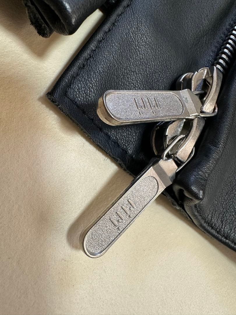 吉*郎様 ★実物★デッドストック★ドイツ連邦州警察★ライダース・レザージャケット