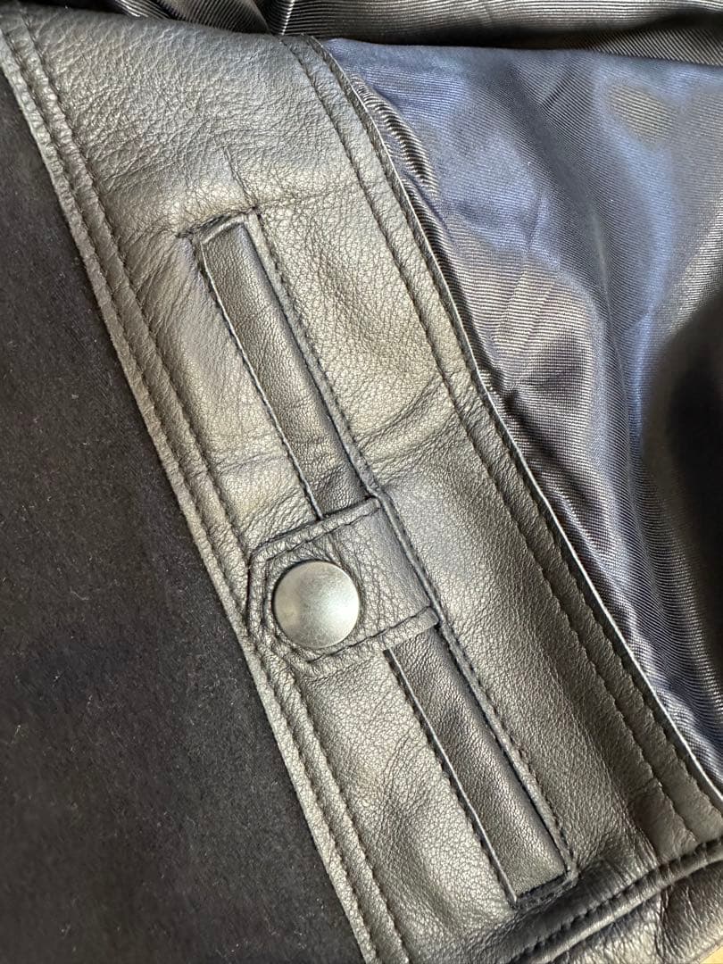 吉*郎様 ★実物★デッドストック★ドイツ連邦州警察★ライダース・レザージャケット