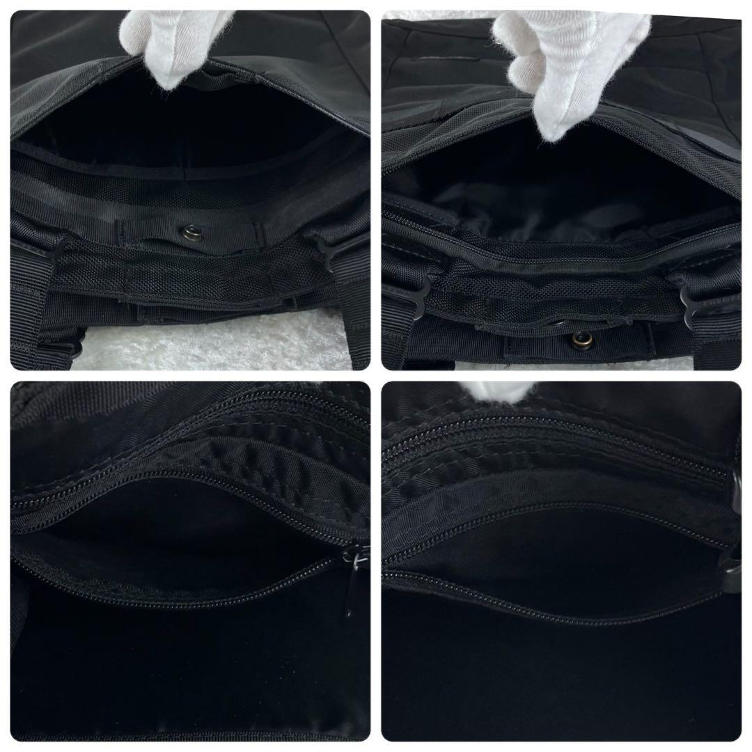 美品 ブリーフィング ユナイテッドアローズ別注 スクエアトート ブラック 肩かけ