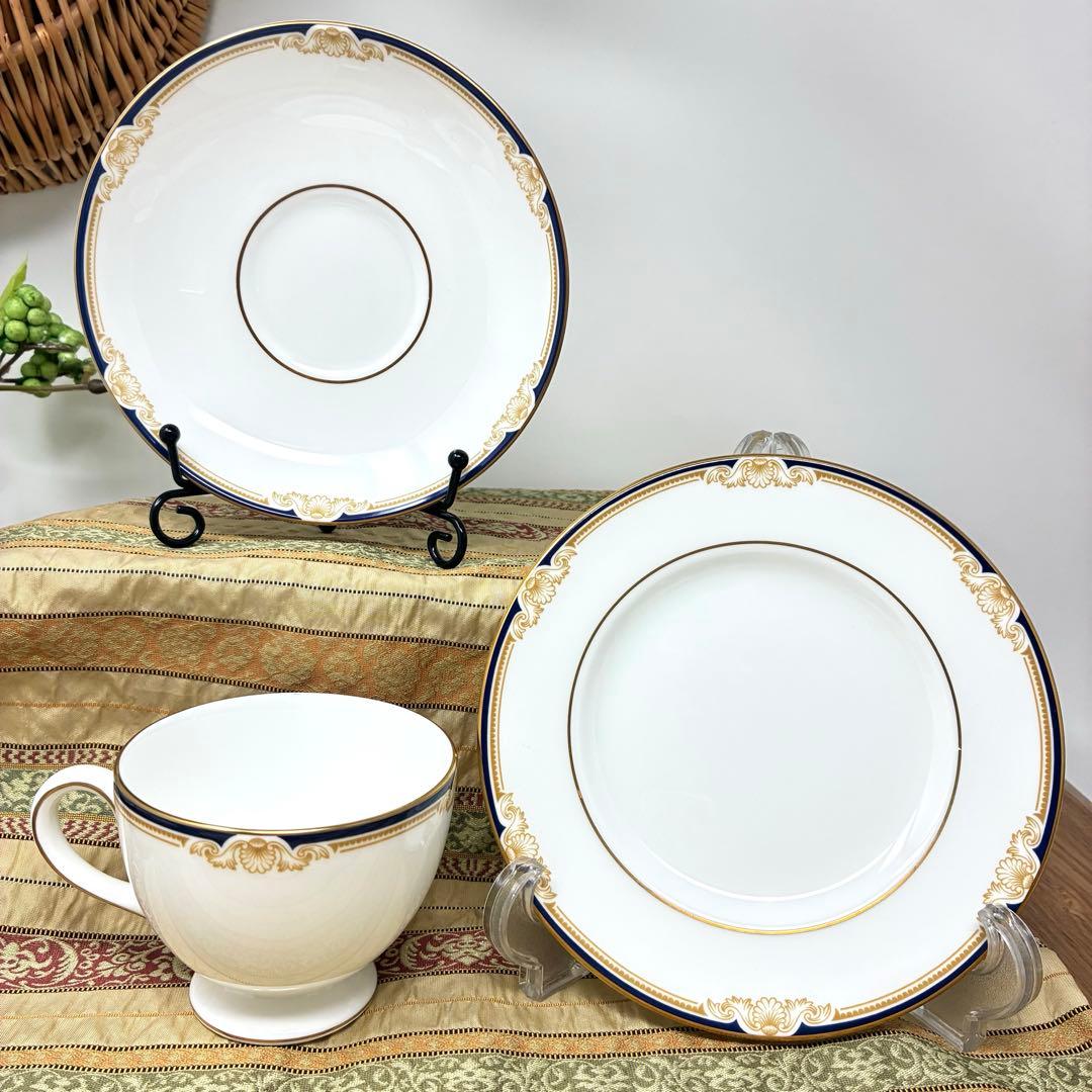 新品未使用　ウェッジウッド　キャベンデッシュ　カップ&ソーサー　ケーキ皿　6客組