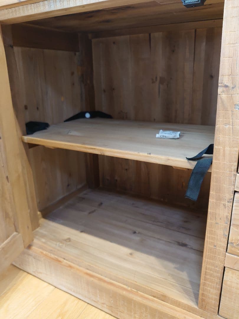 関家具　クラッシュゲート　食器棚　キャビネット　ヴィンテージ　カップボード　棚