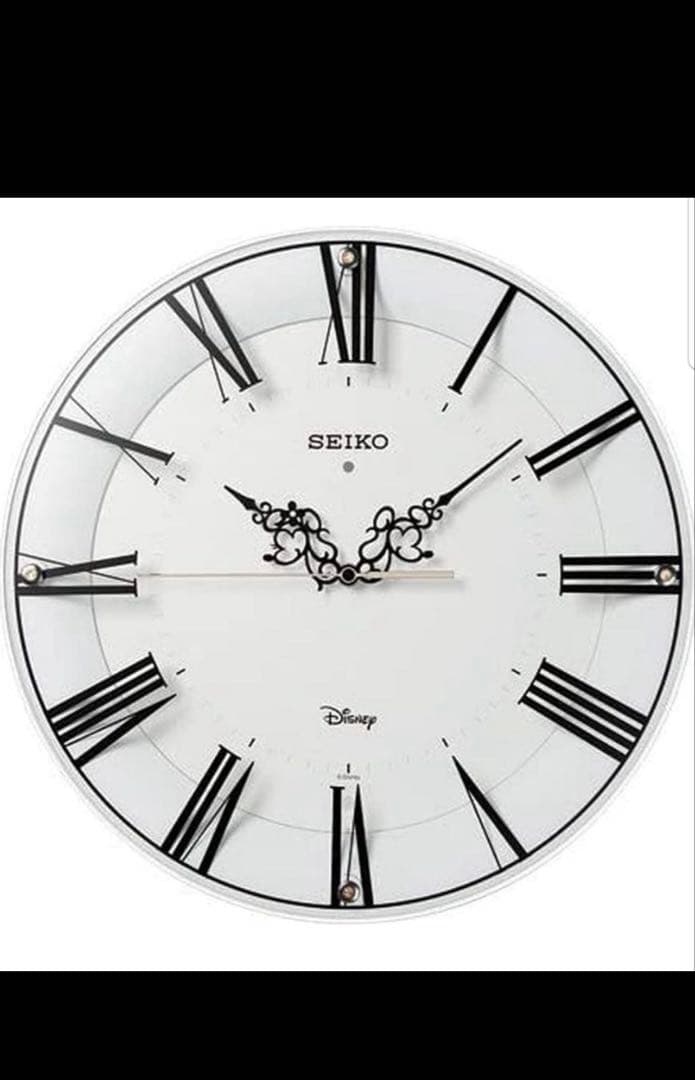 SEIKO ディズニー　電波時計　掛時計 ホワイト　ウォッチ　Watch
