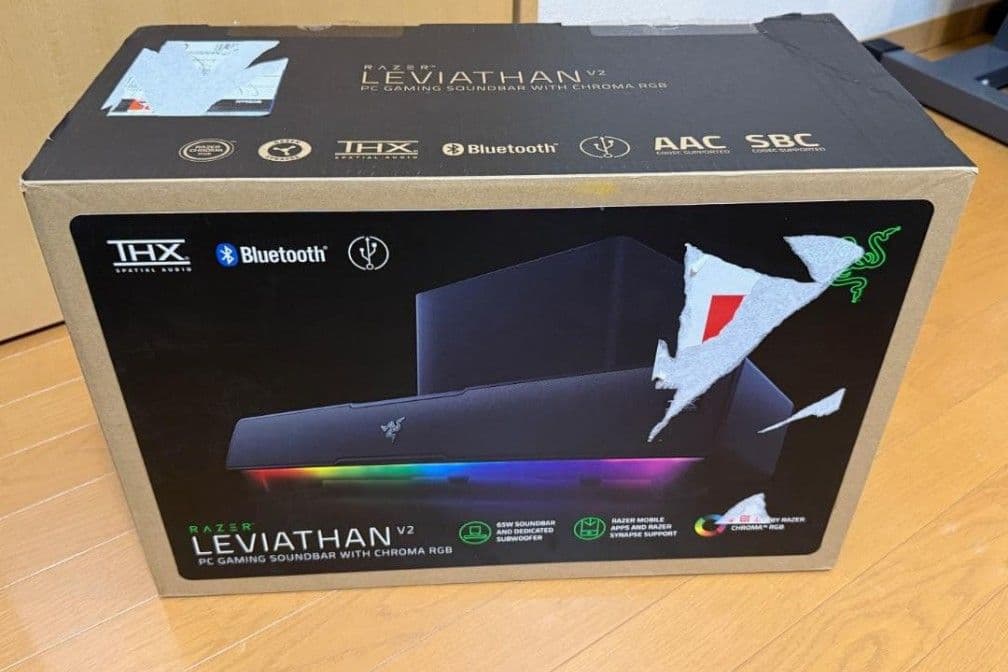 Razer Leviathan V2 サウンドバー