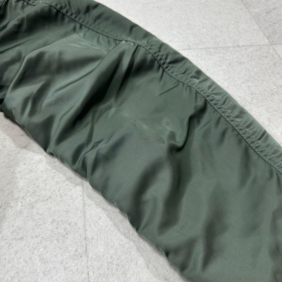 90s USA製【ALPHA】L-2B MA-1 フライトジャケット IDEAL