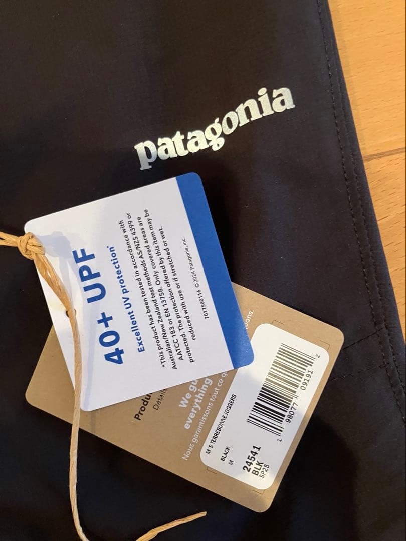 11月24日まで出品❗️【美品】パタゴニア テルボンヌジョガーズ 黒M FA25