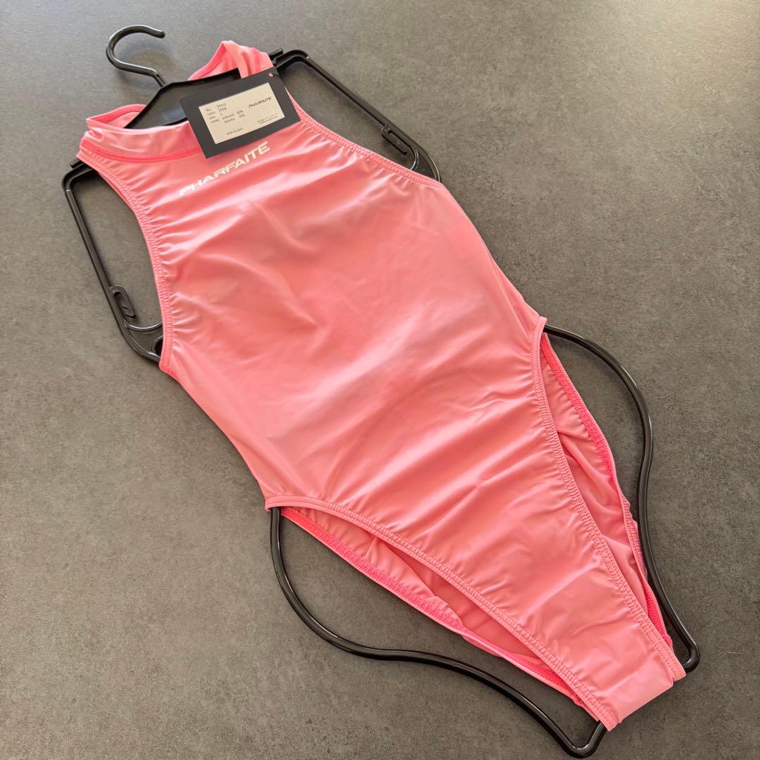 パルフェットPHARFAITE ピンク ワンピース競泳水着 L