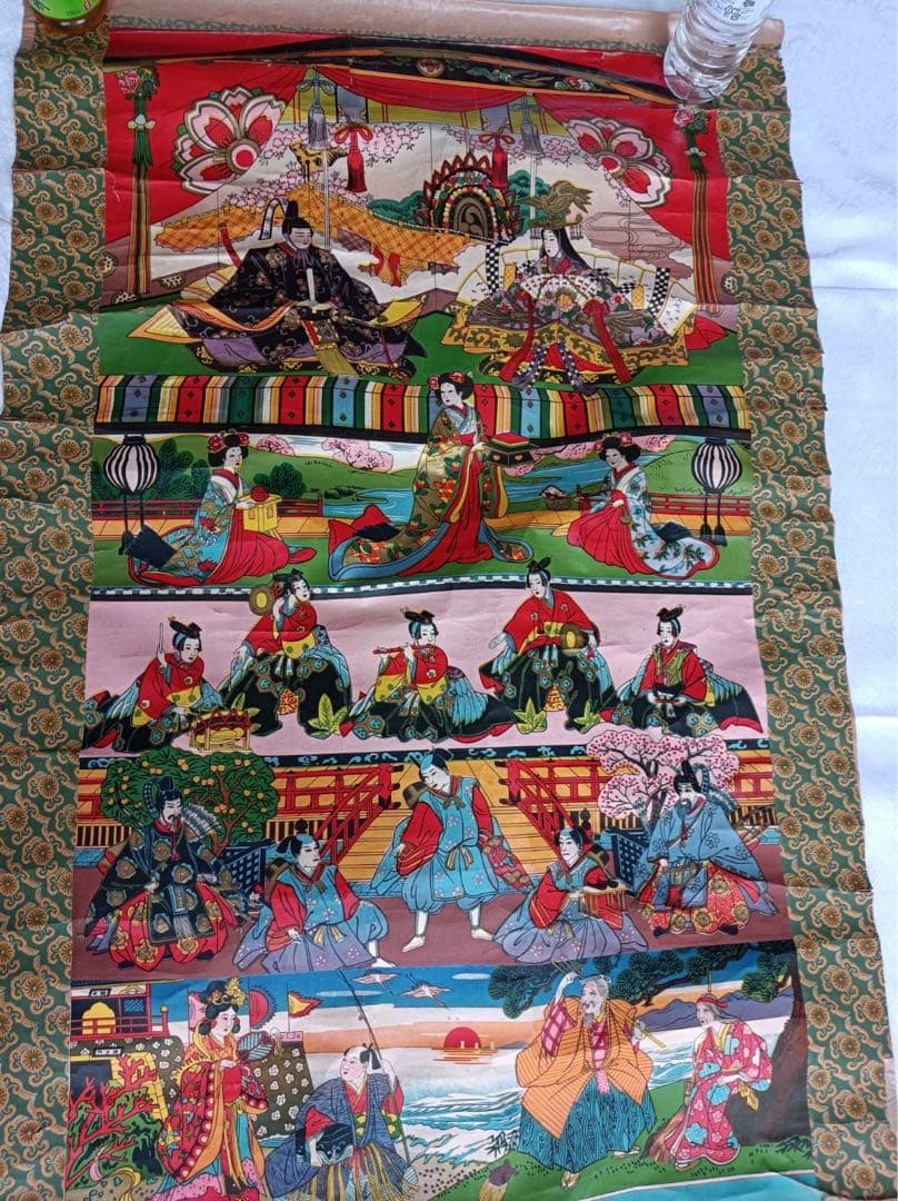 70年前　お雛様　掛け軸