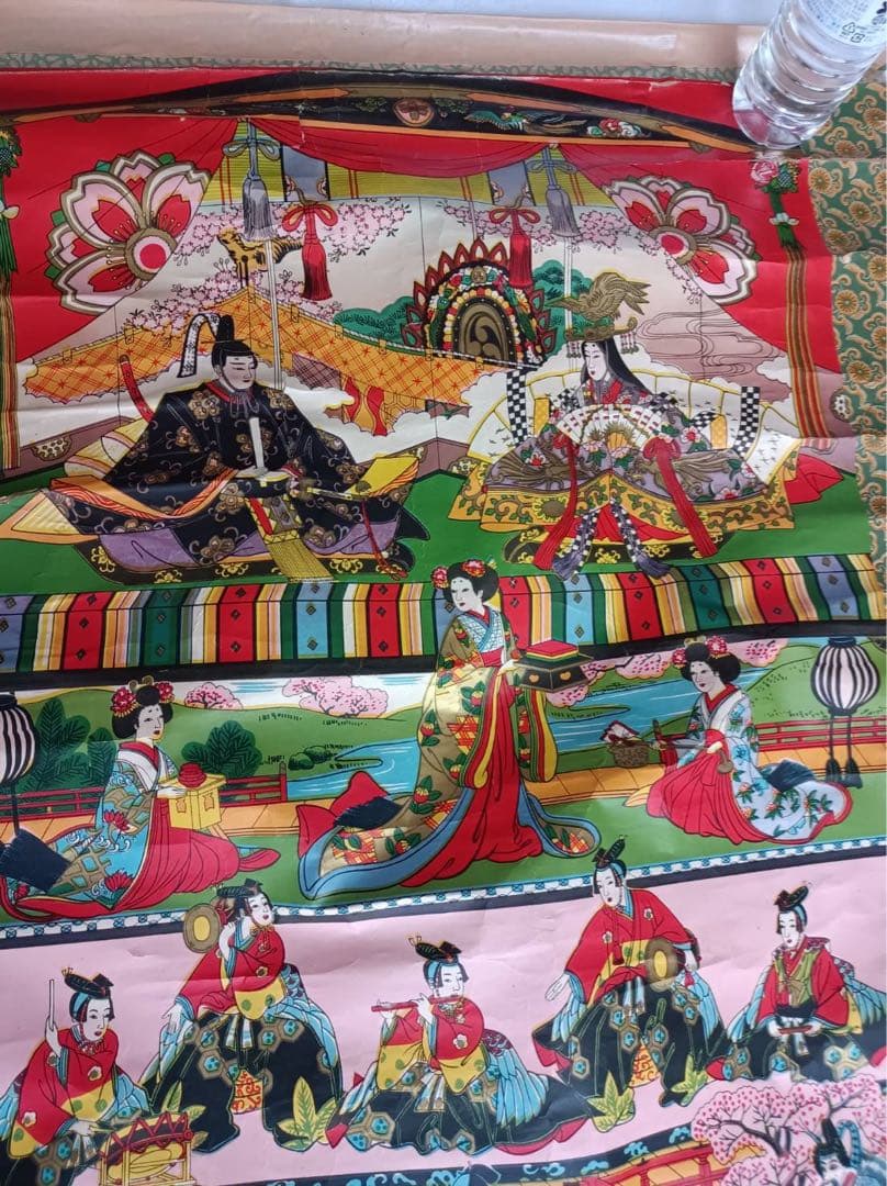 70年前　お雛様　掛け軸