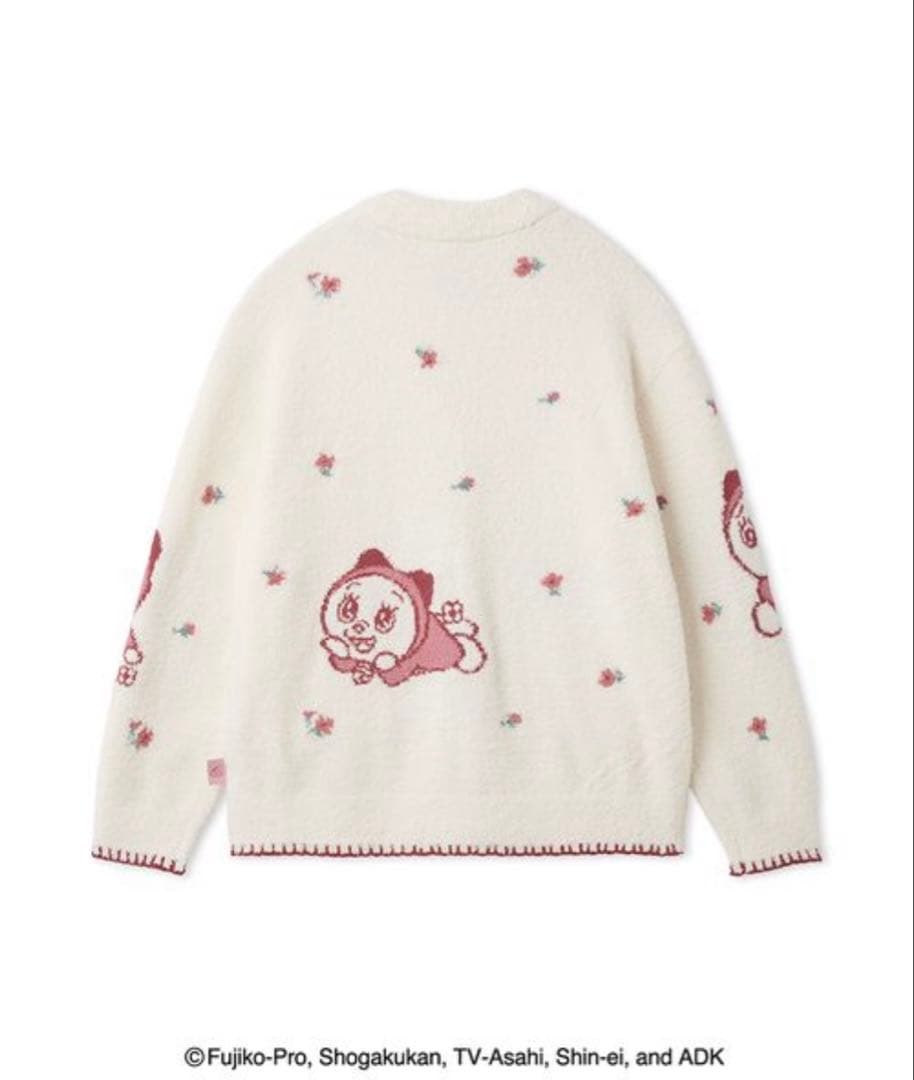 ★ジェラピケ★ドラミちゃん　ベビモコジャガードカーディガン　新品未使用