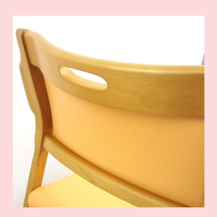 軽量介護用椅子 ステッキホルダー付き 5.5kg　AC-102　貞苅椅子製作所