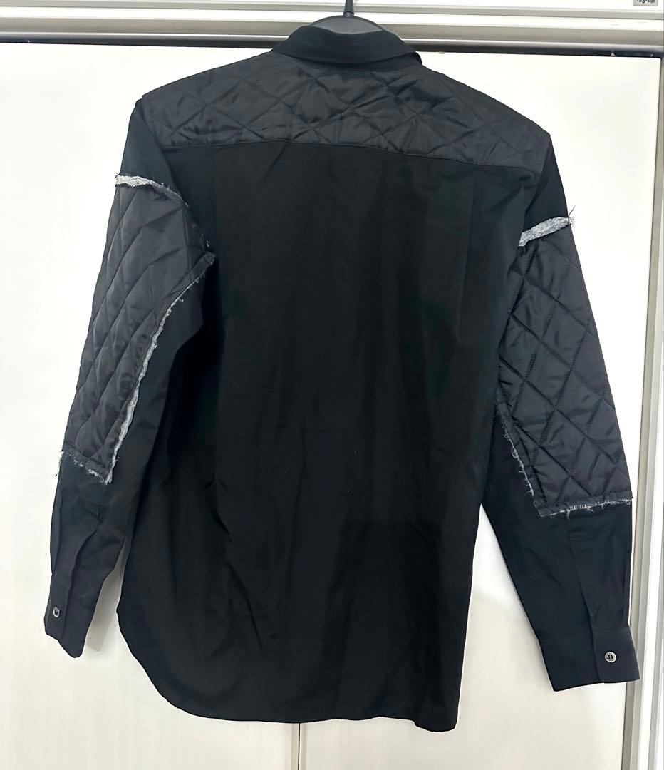 【コムデギャルソン オムプリュス】長袖シャツ/2018AW ホワイトショック期