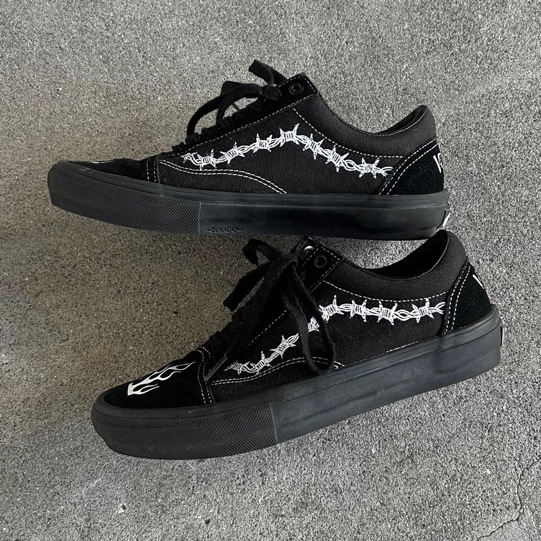 ×ELIJAH BERLE OLD SKOOL 有刺鉄線 ファイヤーマーク