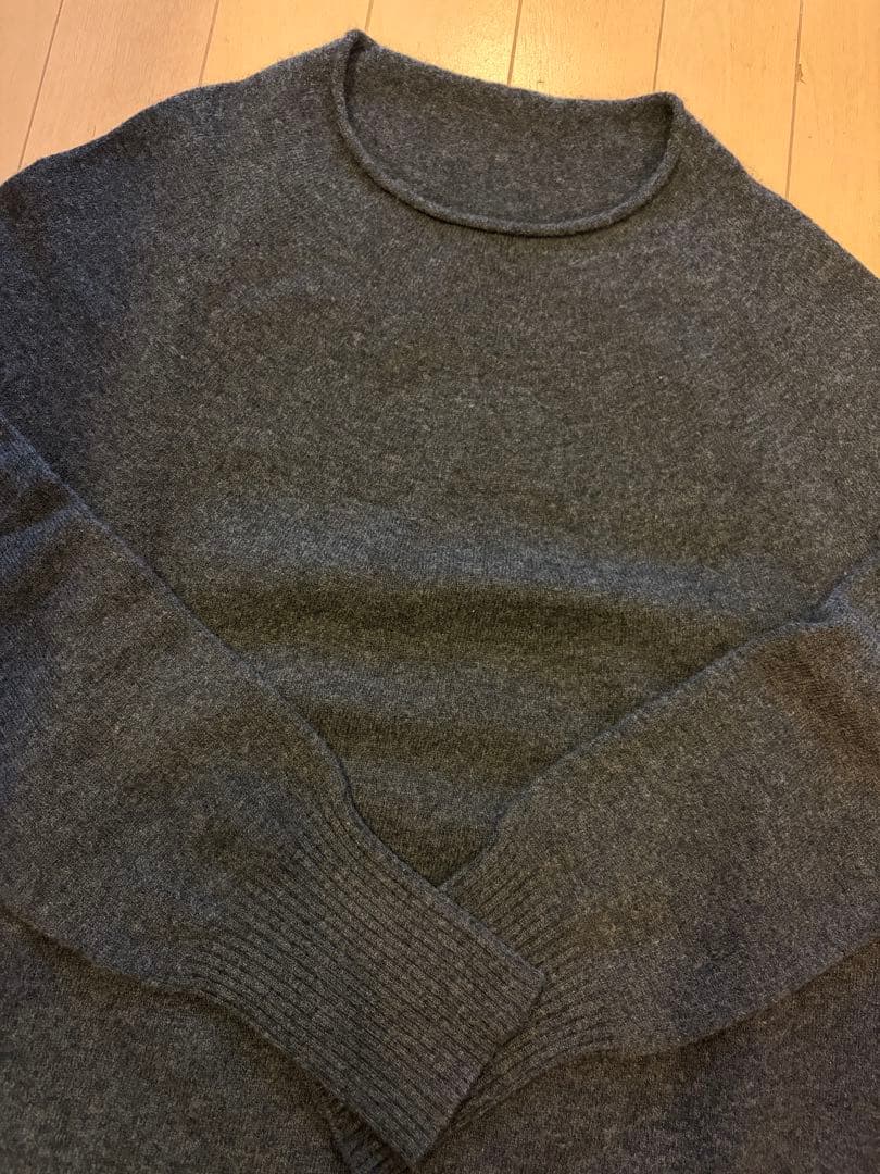 koton ウールカシミアセーター ダークグレー