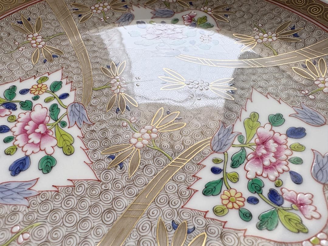 岡本様用 ヘレンド キュバッシュ 20cm シノワズリ マスターぺインター作