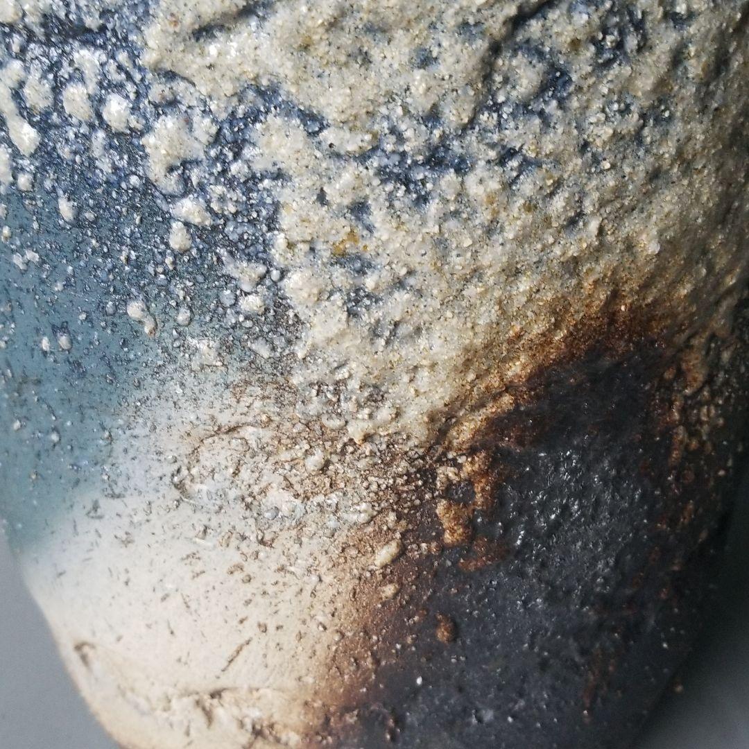 信楽焼傘立て ビードロ掛 信楽焼 高さ４６cm