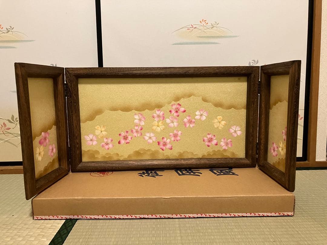 雛人形　屏風　ひな祭り