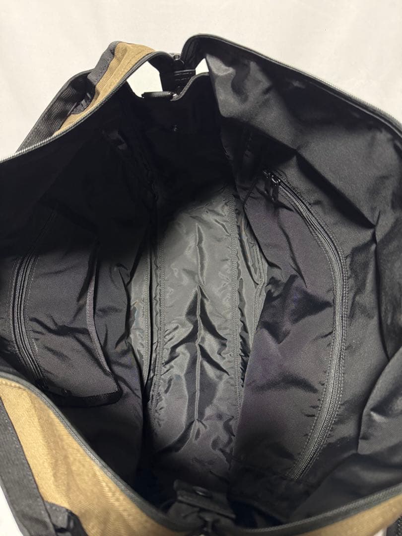 GO/LOOK! 別注BRIEFING 3wayトート マチ拡張バッグ ブラウン