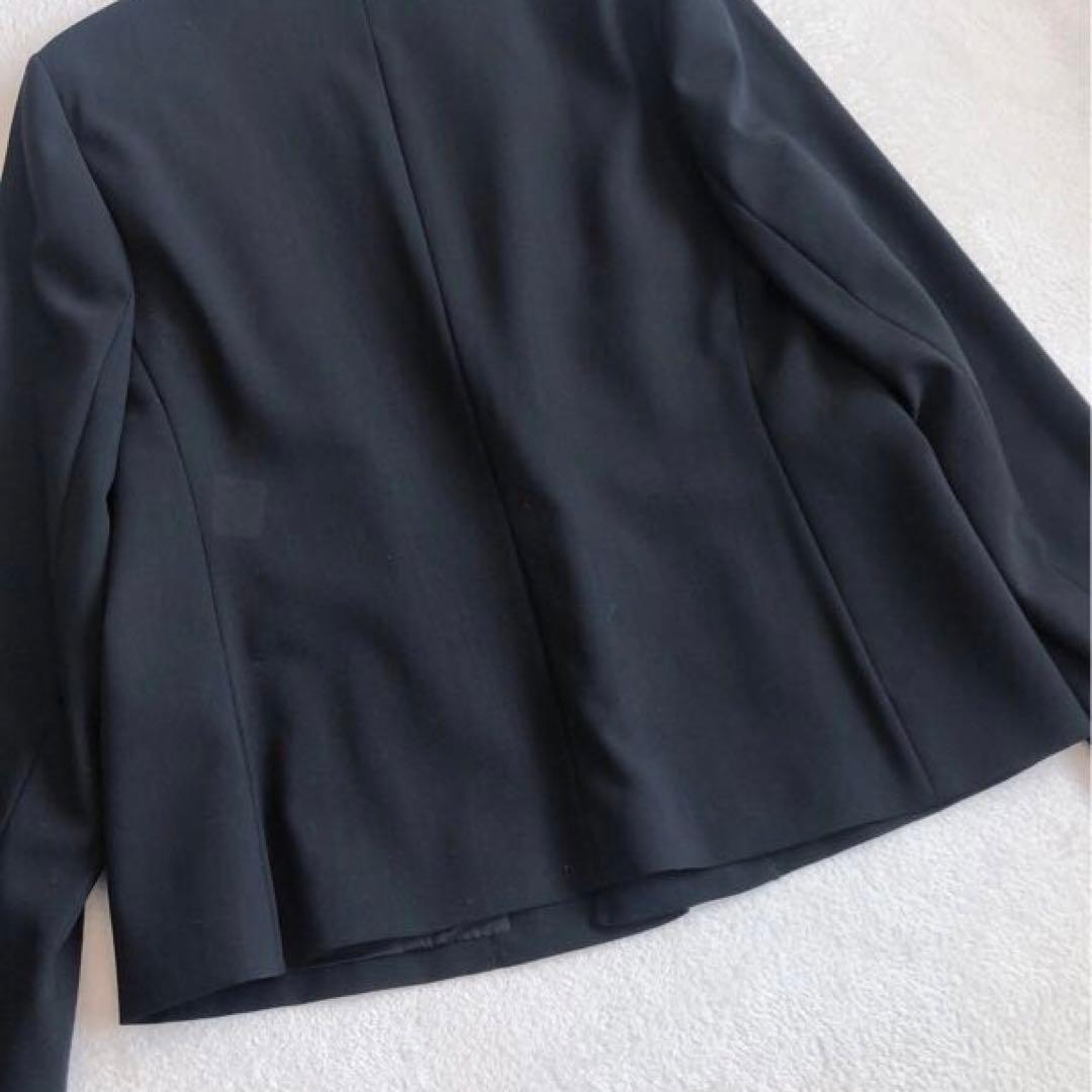 美品✨ バーバリーロンドン　レディーススーツ　パンツスーツ　大きいサイズ　黒