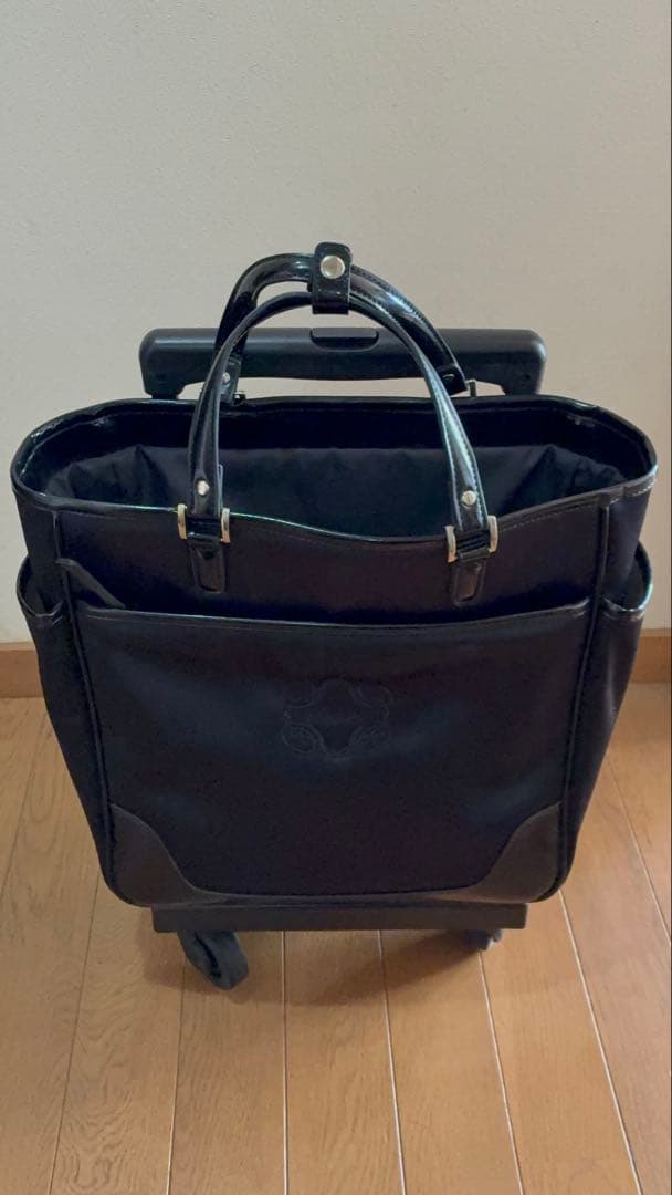 SWANY キャリーバッグ ショッピングカート ウォーキングバッグ 黒