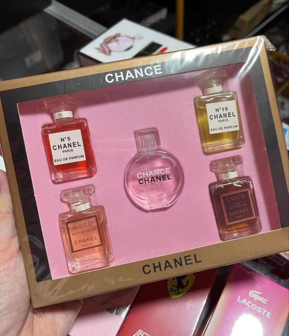 CHANEL 香水 (5ml)5本セット ギフトボックス入り