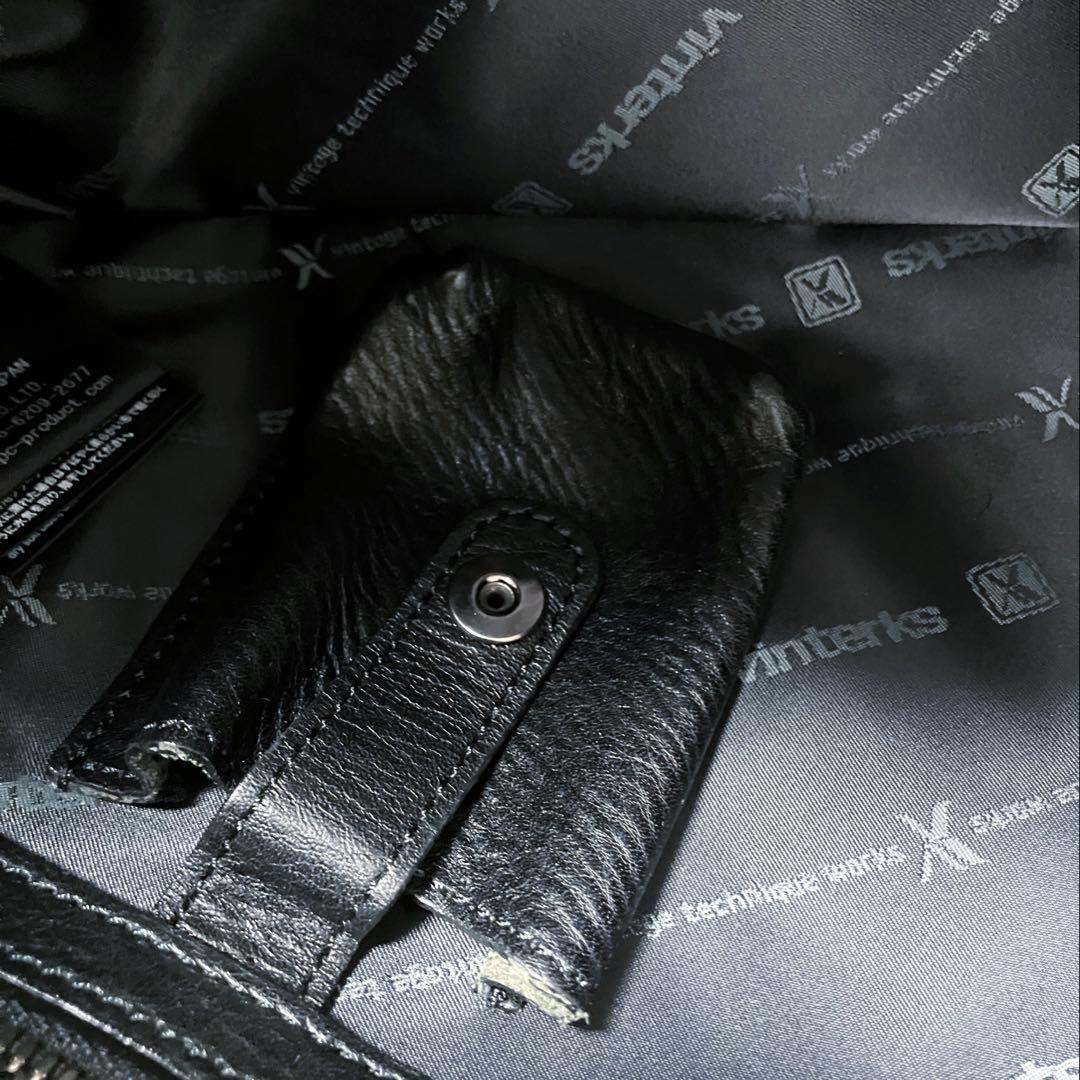 美品 MASTERPIECE VINTERKS スウェード ショルダー バッグ