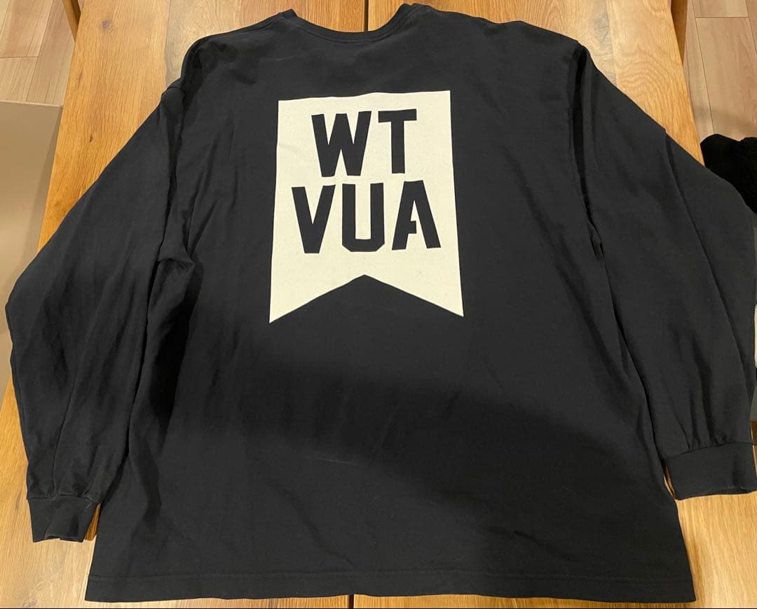 wtaps ロンT ネイビー　サイズ03