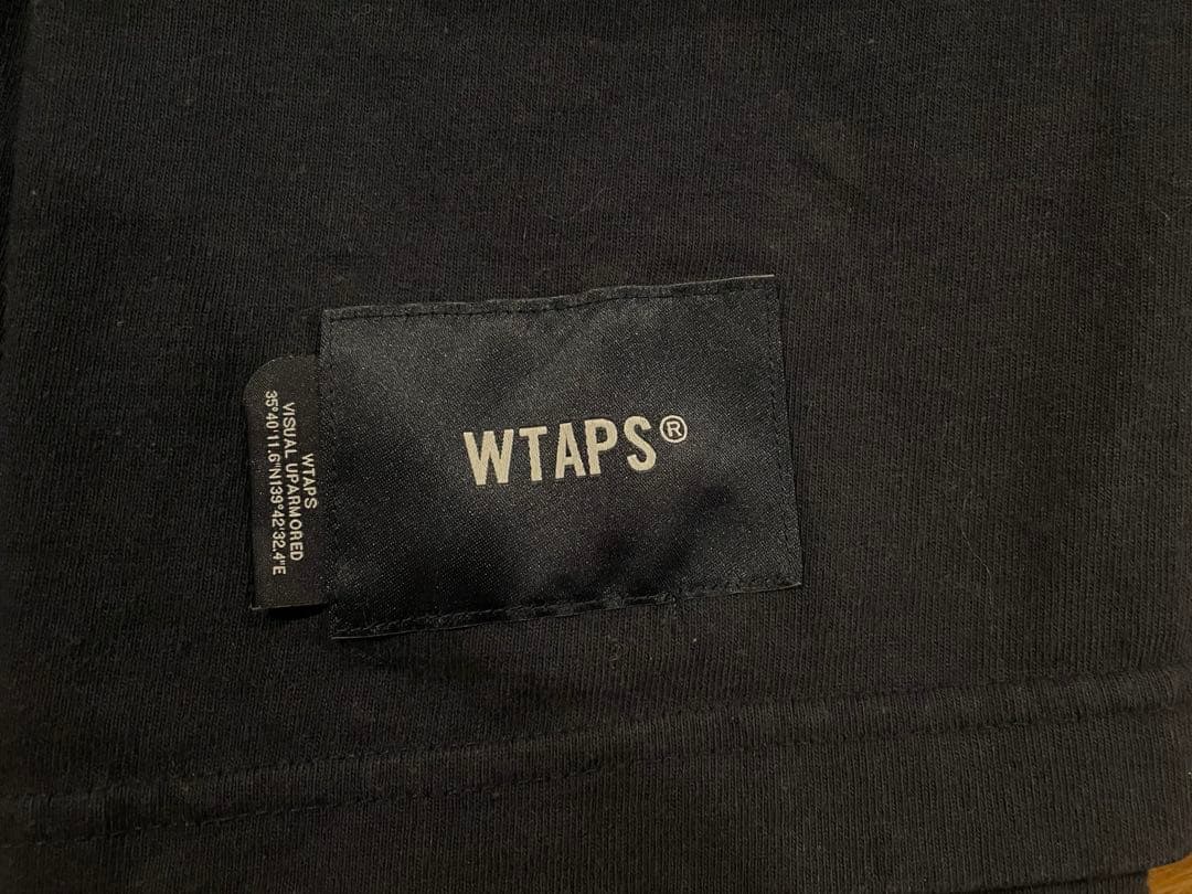 wtaps ロンT ネイビー　サイズ03