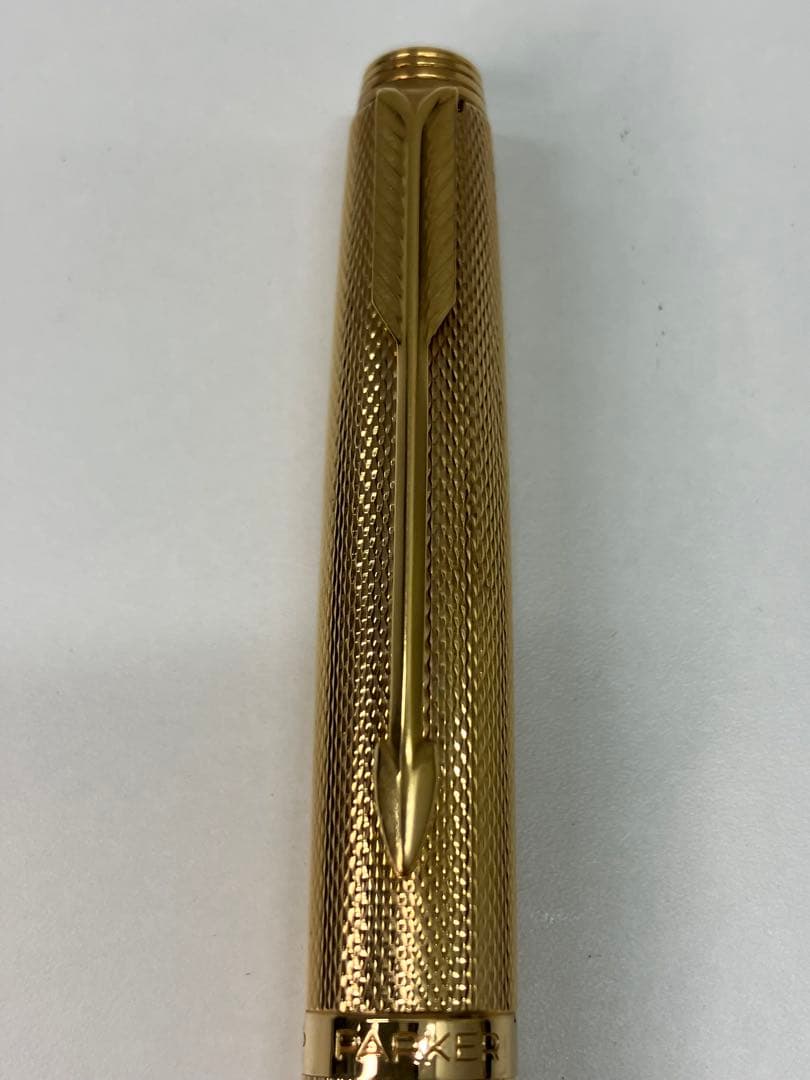 PARKER 万年筆 ペン先14K ゴールド 金張り　パーカー　【4337】